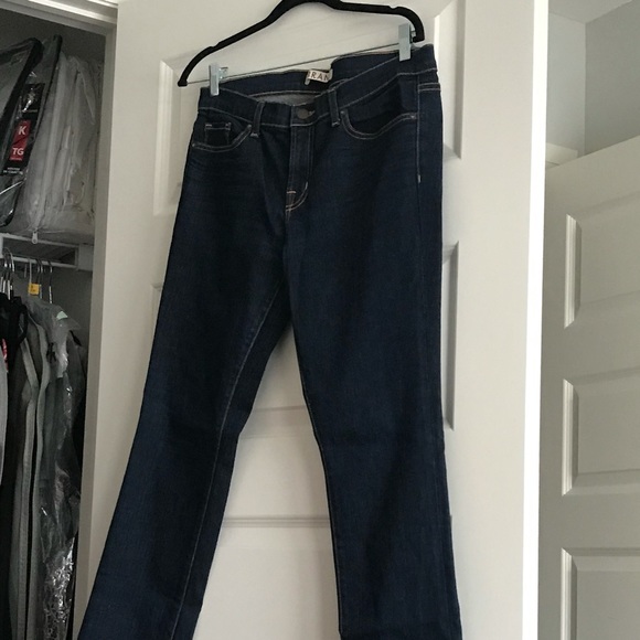 J Brand dark blue jeans. - Picture 2 of 3